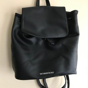 Victoria's Secret Women's Faux Leather Backpack.
